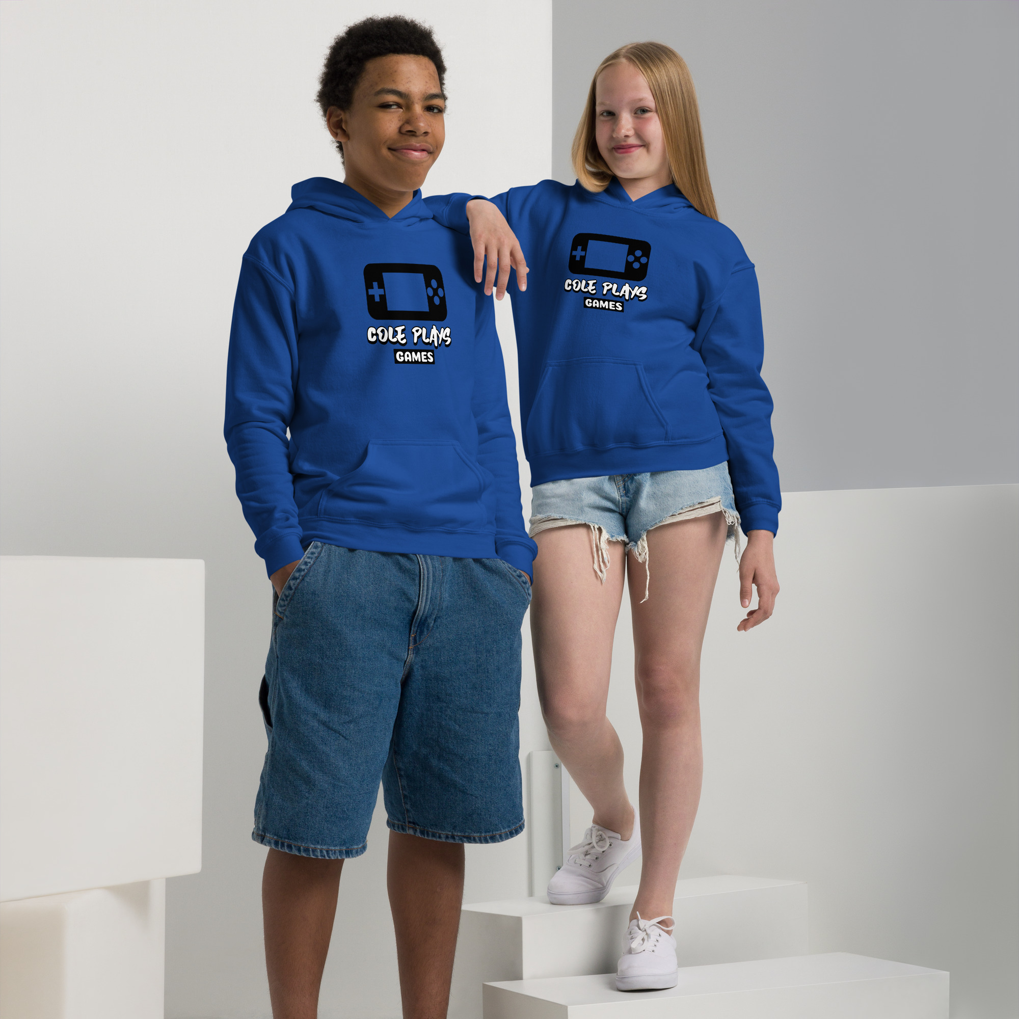 Cole Plays Games heavy blend hoodie