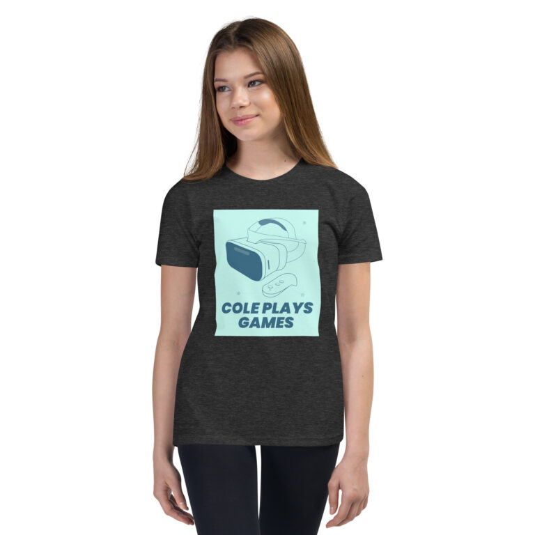 Cole Plays Games Short Sleeve T-Shirt