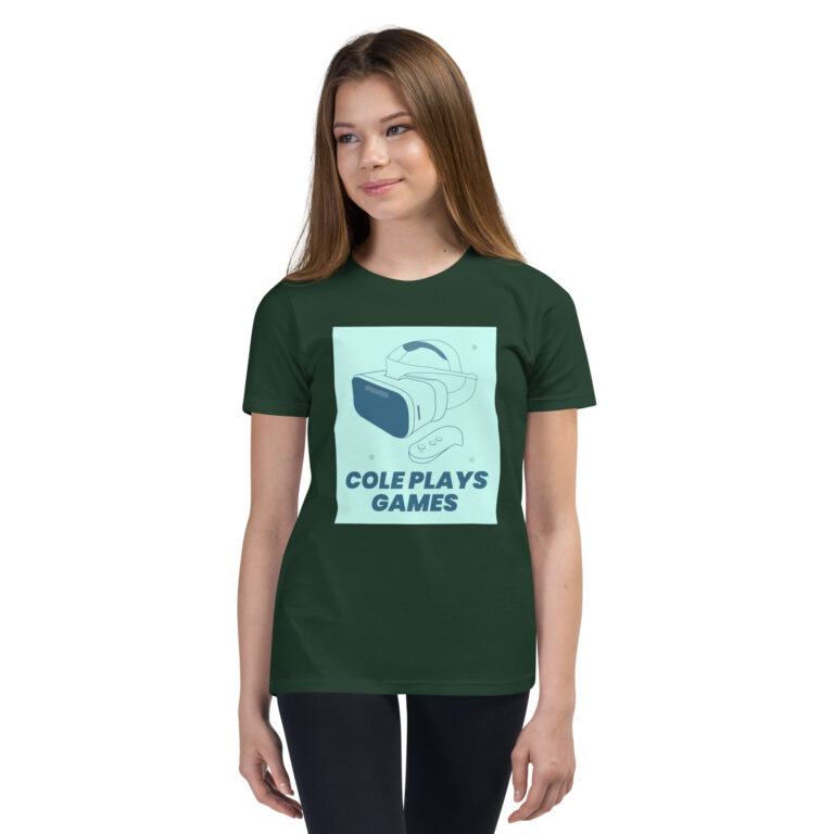 Cole Plays Games Short Sleeve T-Shirt