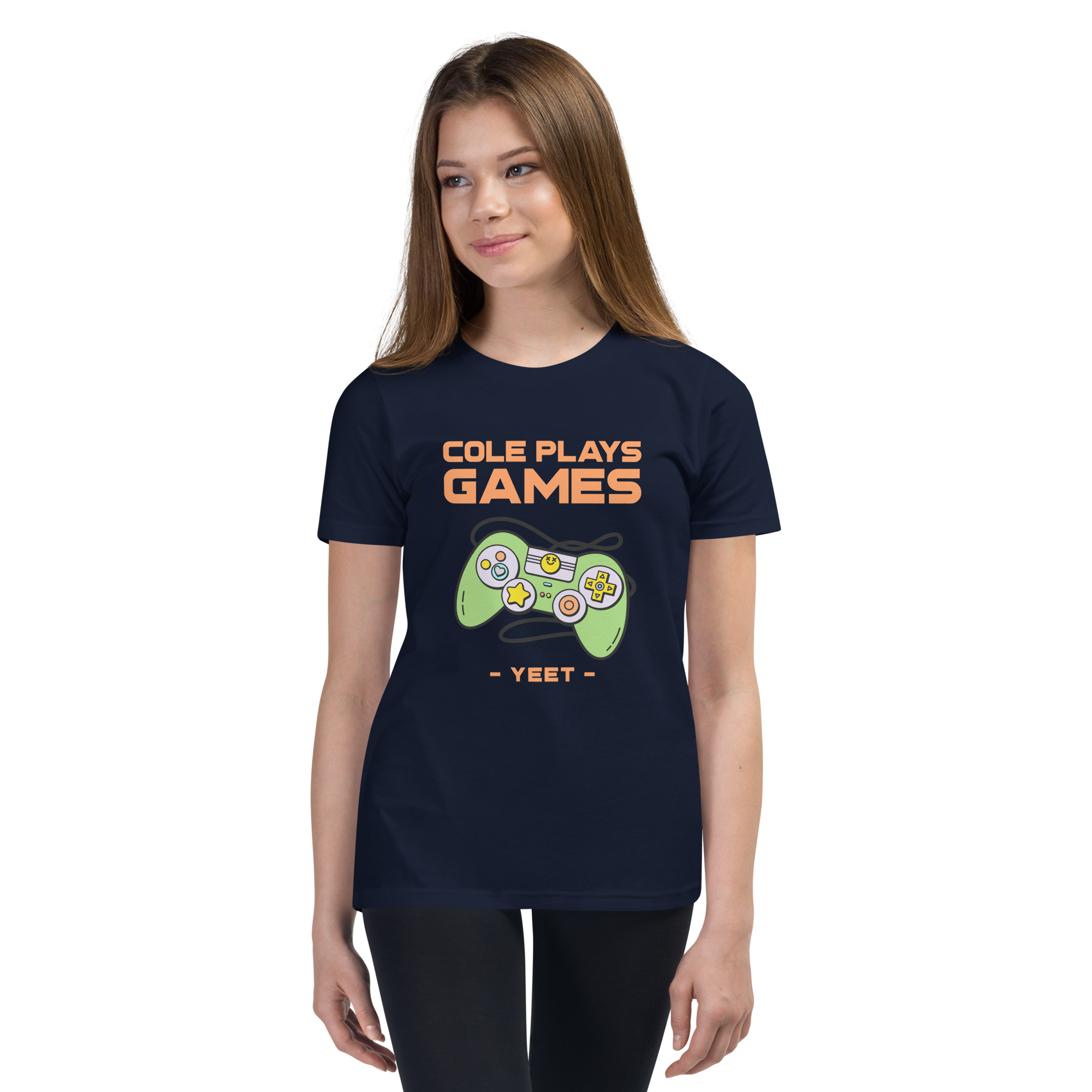 Cole Plays Games Short Sleeve T-Shirt