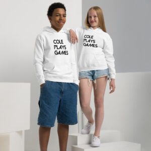 Cole Plays Games heavy blend hoodie